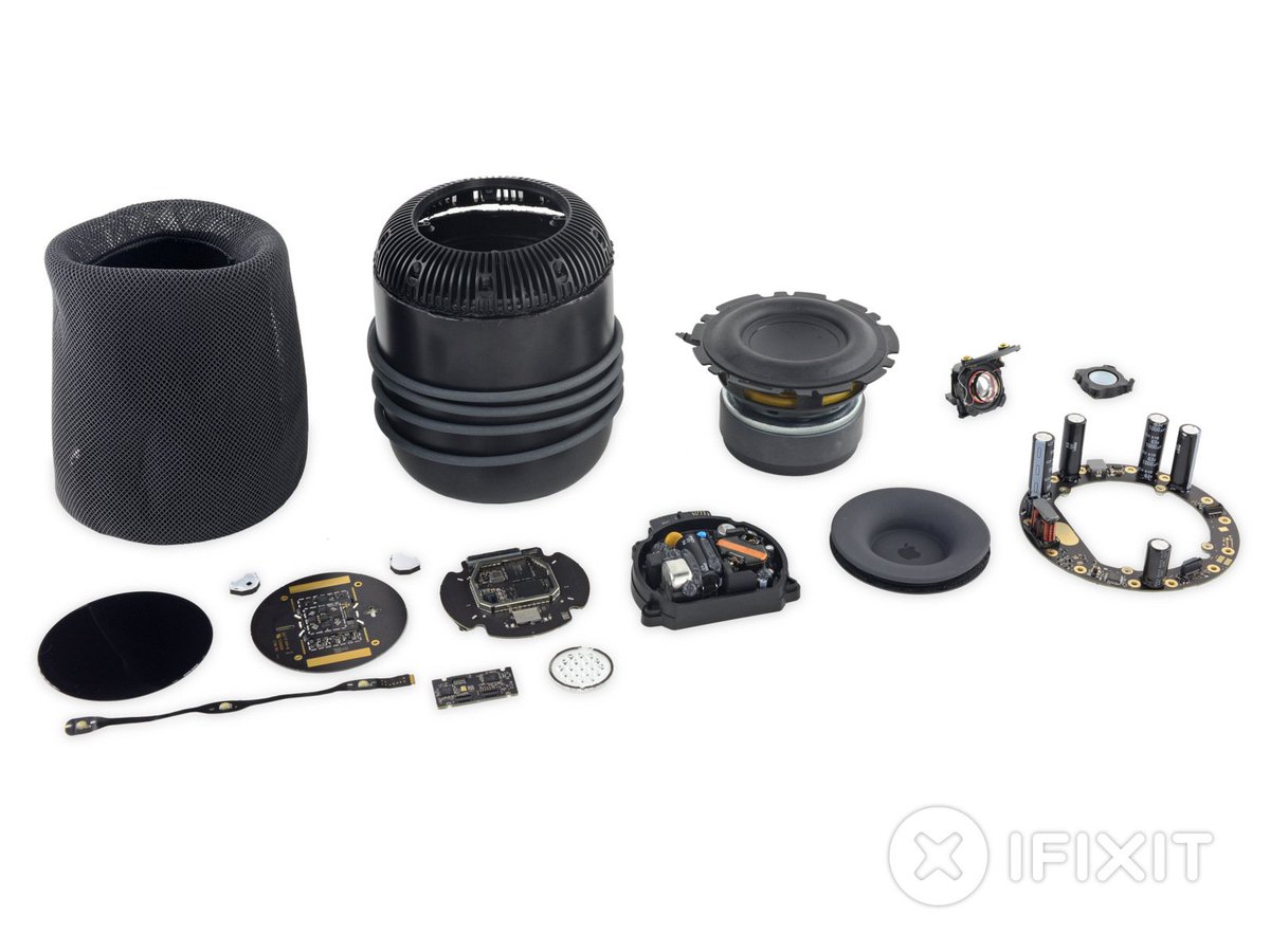 NilsHendrikWelk's tweet image. iFixit zeigt: HomePod Reparatur nicht vorgesehen dlvr.it/QG9Jdk #iTutorial