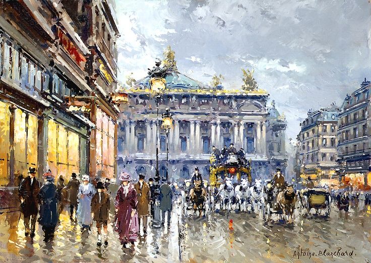 Antoine Blanchard    Place de l' Opéra