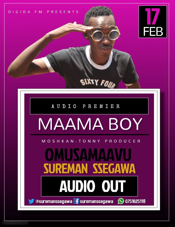 sureman28's tweet photo. #TaataBoy Is Here #Faasi-Faasi Live Again 106.5 #DigidaFm Kosaba Kenkuzanyira 4PM-7PM Drop Your #Regards Now #WtsappNo.0703106106.#MaamaBoyAudiOut #ValentineSenateBarKisaasi https://t.co/jn26jeefTO