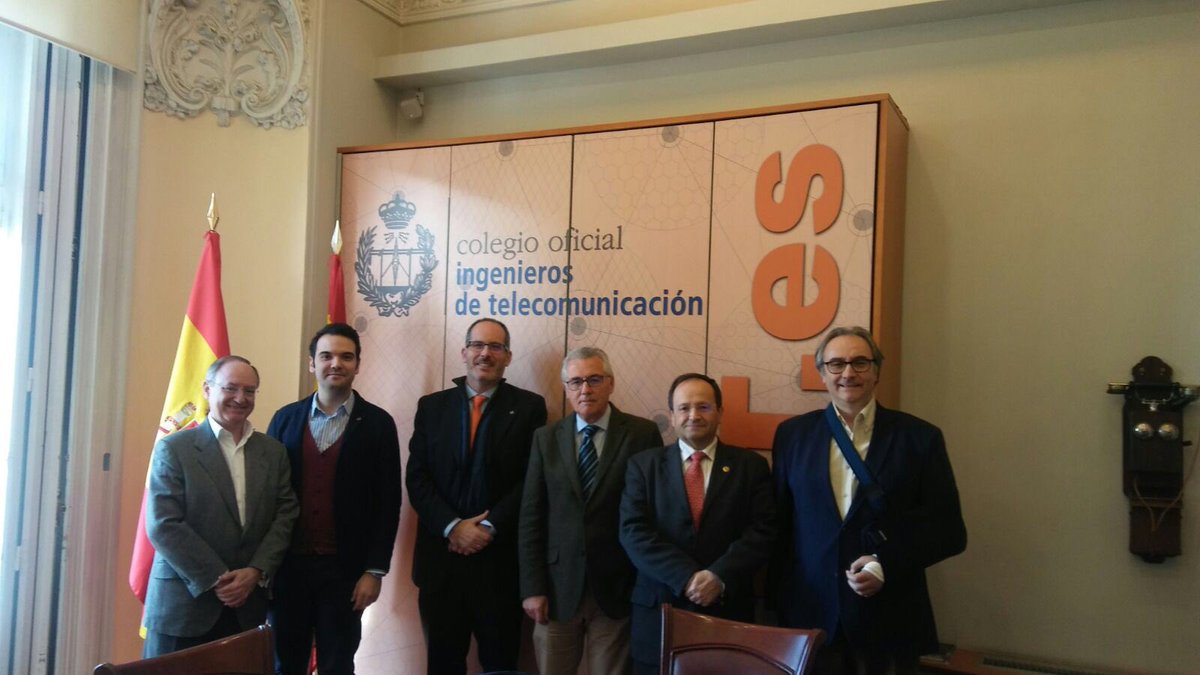 COIT_AEIT's tweet photo. Renovación del acuerdo de colaboración de @COIT_AEIT con @ieeespain https://t.co/3ag1Fzw76P