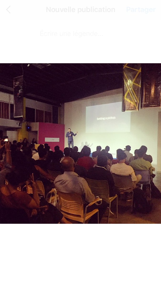 Getting into the making of Uber app at #uberdesignblr and how to design for the real world. Exciting stuff @NUMA_blr