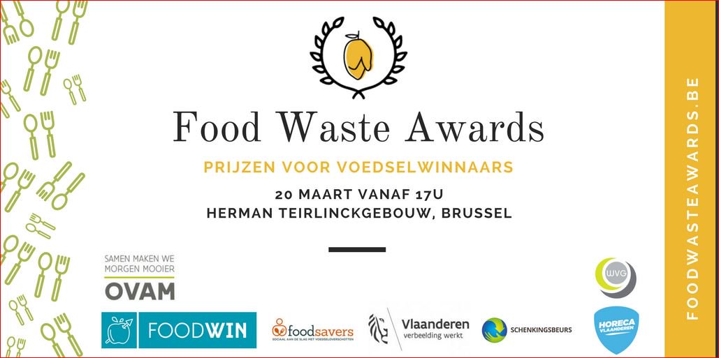 Wie wint de "Food waste awards"? Heb jij een voorstel om #voedselverlies te voorkomen? Kandidaten hebben nog één week ( tot 20/2) om zich kandidaat te stellen. 

foodwasteawards.be/over/
ovam.be/voedselverlies