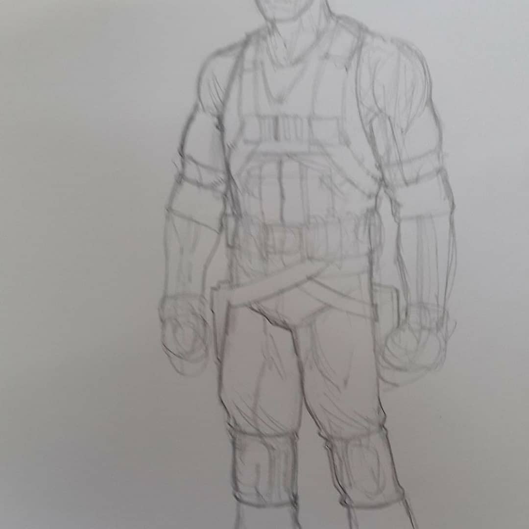 BadCompanyComix's tweet photo. Concept art for our Mercenary turned Heaven's General, Frank Wade. Art by Thomason Machiyo @MachiyoBee 
#BadCompanyComix #indiecomics
#TheOmenArmor https://t.co/vOr3br0khN