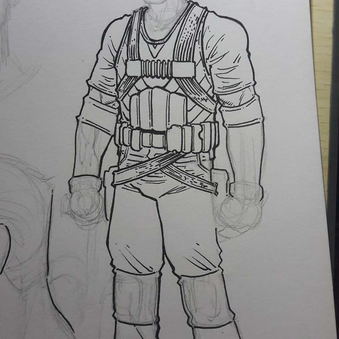 BadCompanyComix's tweet photo. Concept art for our Mercenary turned Heaven's General, Frank Wade. Art by Thomason Machiyo @MachiyoBee 
#BadCompanyComix #indiecomics
#TheOmenArmor https://t.co/vOr3br0khN