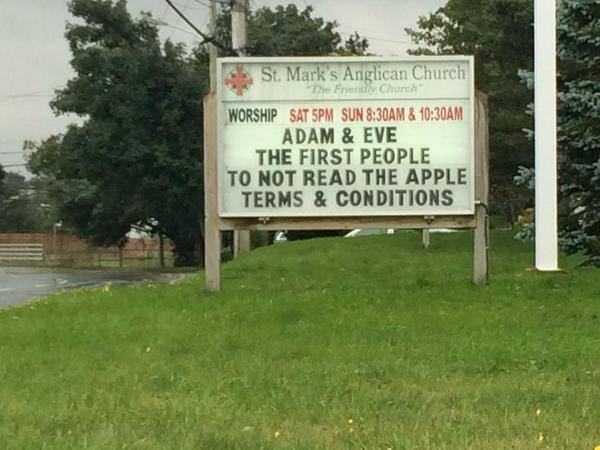Iam_WillBailey's tweet photo. "Apple Terms &amp; Conditions" by St. Mark's - Join the Future of Marketing: https://t.co/tuN5I4ZkXx #Ads #Advertising #GrowthHacking https://t.co/4EnTzwP0hq