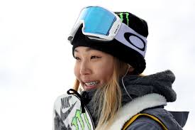 Jsmuls's tweet photo. Kim Chloe is not of this world. Unbelievable performance in the halfpipe last night. #kimchloe #womenshalfpipe #2018Olympics https://t.co/ApKRfVP9Lx