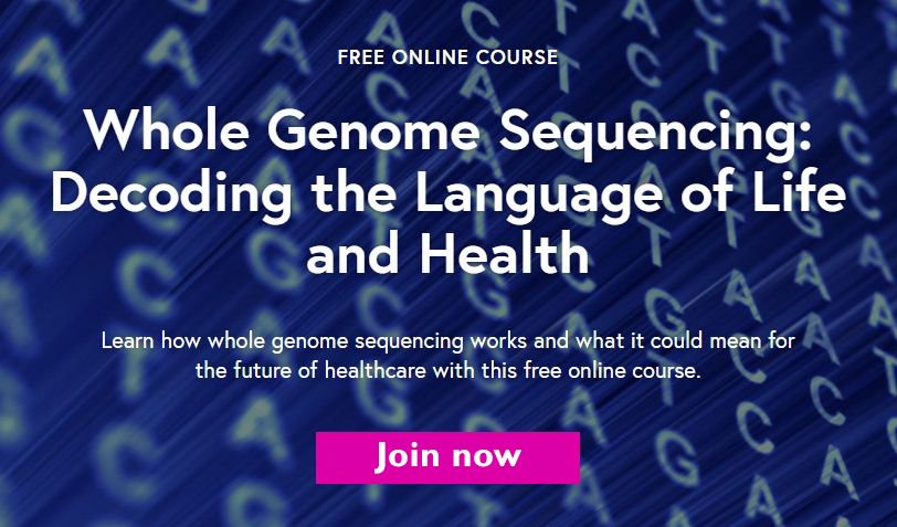 genomicsedu's tweet photo. Whole genome sequencing is coming to the #NHS. Find out why that matters in our free interactive online course: https://t.co/Bu9hTtYTXb https://t.co/7sRSIwJxfv