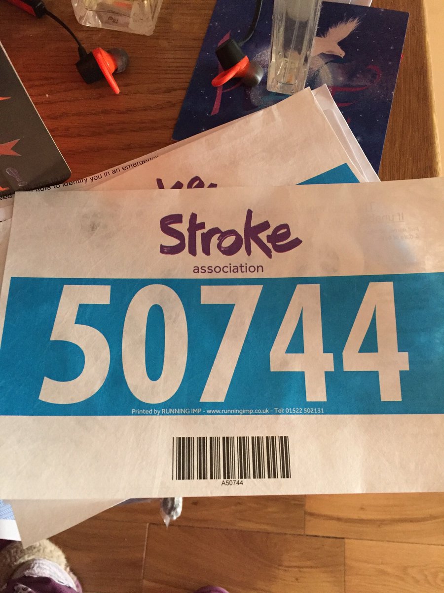 HelenMancini's tweet photo. Race numbers are here! Itβs just got real @strokeassocni #resolutionrun2018 here we come #Belfast #teammancini https://t.co/f5p79kg5Ep