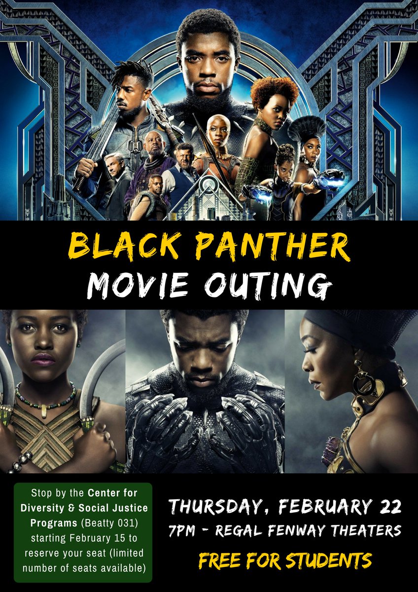 WITdiversity's tweet photo. Reserve your seat this Thursday starting at 12PM. What you need to know: We have 75 seats available (pretty much the entire theater). Please have your WIT ID with you. One seat per student (you cannot reserve a spot for others). https://t.co/RcNFJzrOdc