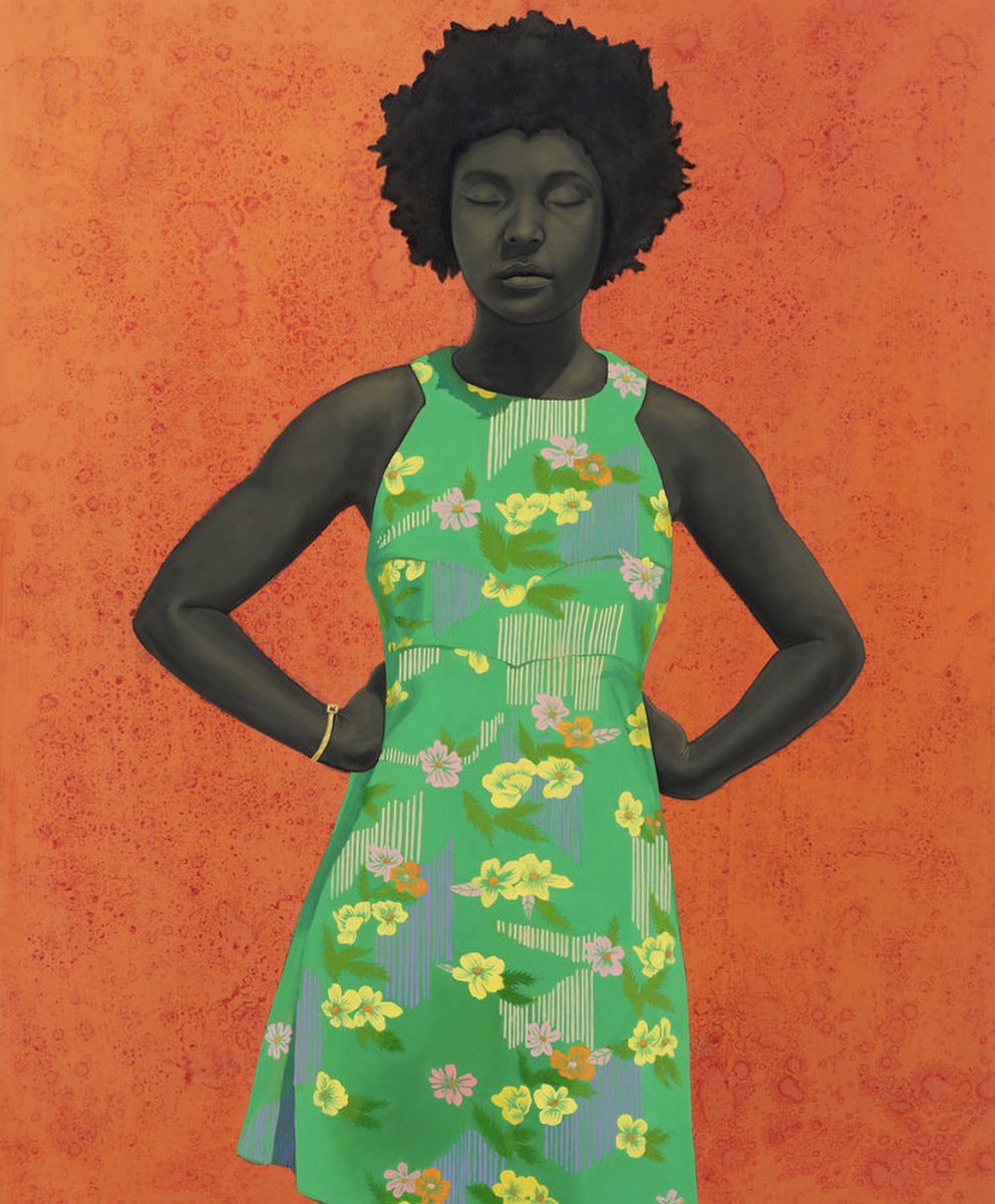 justsanaa's tweet photo. Blown away by this woman’s work. Breathtaking 🍊🍋🌶🍉🍐🍠🍎 #AmySherald https://t.co/N3Oyhy4Tqr