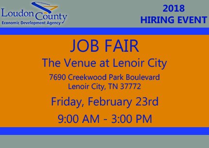LCEDA will be hosting a Job Fair at the <a href="/LCEventCtr/">The Venue at LC</a> on Friday, February 23rd from 9:00 am - 3:00 pm.  Employers such as Del Conca USA, Hubbell LC, Malibu Boats, Morgan Olson, VanhooseCo, and more will be represented.  All job seekers are invited!!