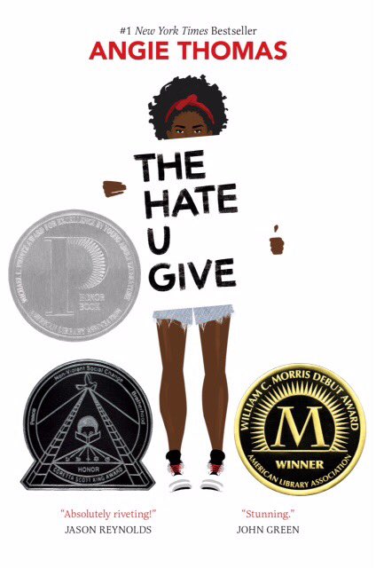angiecthomas's tweet photo. Surreal. (Missing the Odyssey sticker but that goes on the audiobook 😊) https://t.co/NJnjqxmhbZ