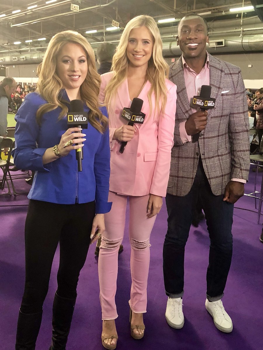 Jennifer Hale On Twitter Here We Go Having Too Much Fun Day 2 Of The Westminsterdogshow On Natgeowild With Shannon Sharpe Kristine Leahy So Many Puppies Wkcdogs Https T Co Kyqv5uc2ht