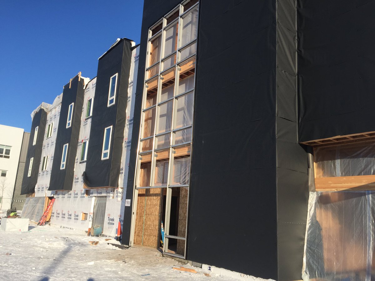 sastructural's tweet photo. Happy Tuesday! Here's a photo from a recent site visit to Creek View Plaza. Our client is Spark Design, LLC, the housing provider (developer) is Cook Inlet Housing Authority and construction is being done by Neeser Construction, Inc. https://t.co/gMk71NR9Ra