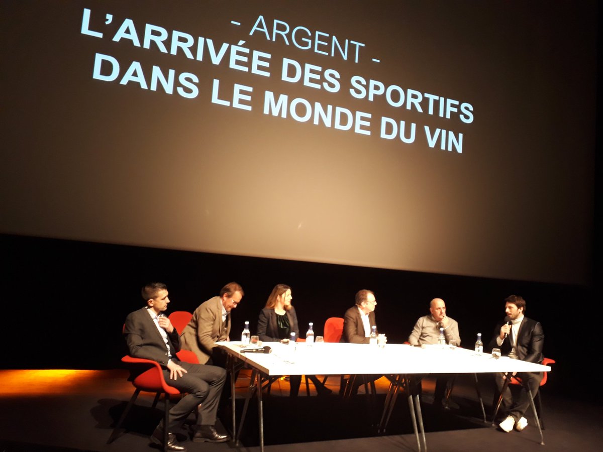 C dans le vin: l'arrivée des sportifs dans le monde du vin  <a href="/laciteduvin/">Cité du Vin</a> <a href="/KedgeBS/">KEDGE Business School</a> @JOPesme @JBaudouinRVF