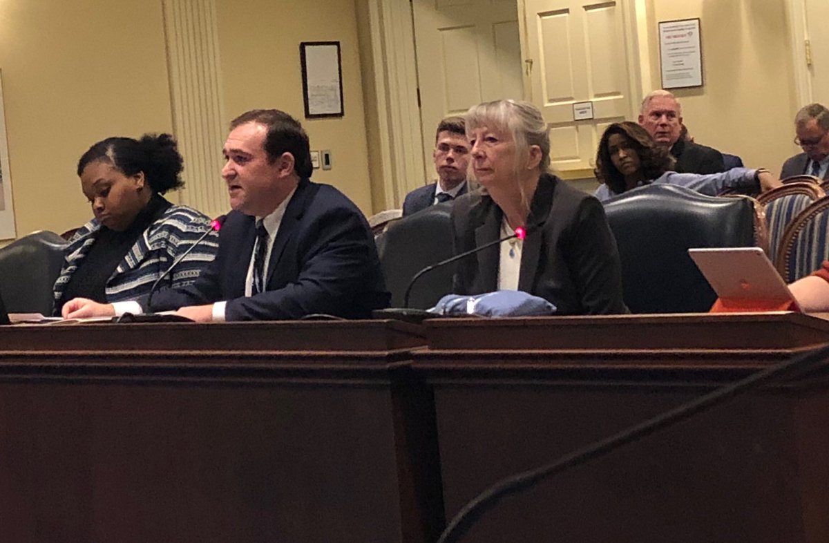 JimmyTarlau's tweet photo. Today in Ways and Means we heard from @DelegateReznik to put on the ballot a constitution amendment to allow same day voting registration and voting. Good bill. Hopefully we’ll have this in place by 2020! https://t.co/ZwFebtgnh9