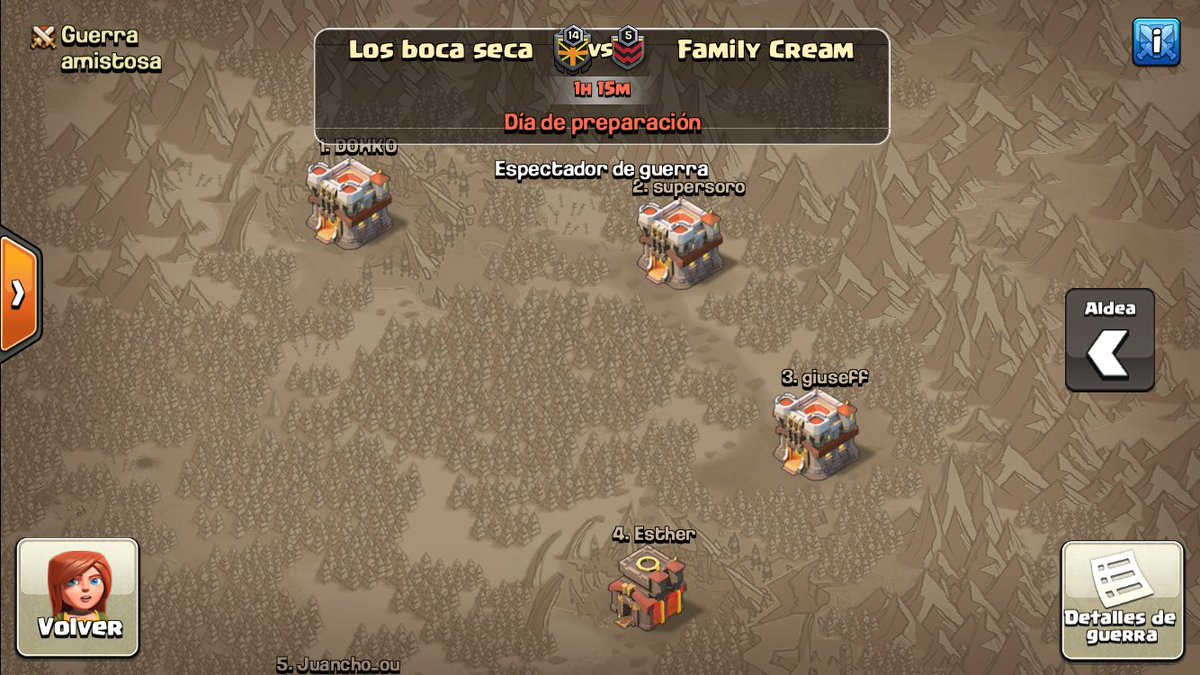 Semi final de sla, suerte y éxito para ambos clanes, que sea una gran guerra 💪🏻💪🏻💪🏻💪🏻