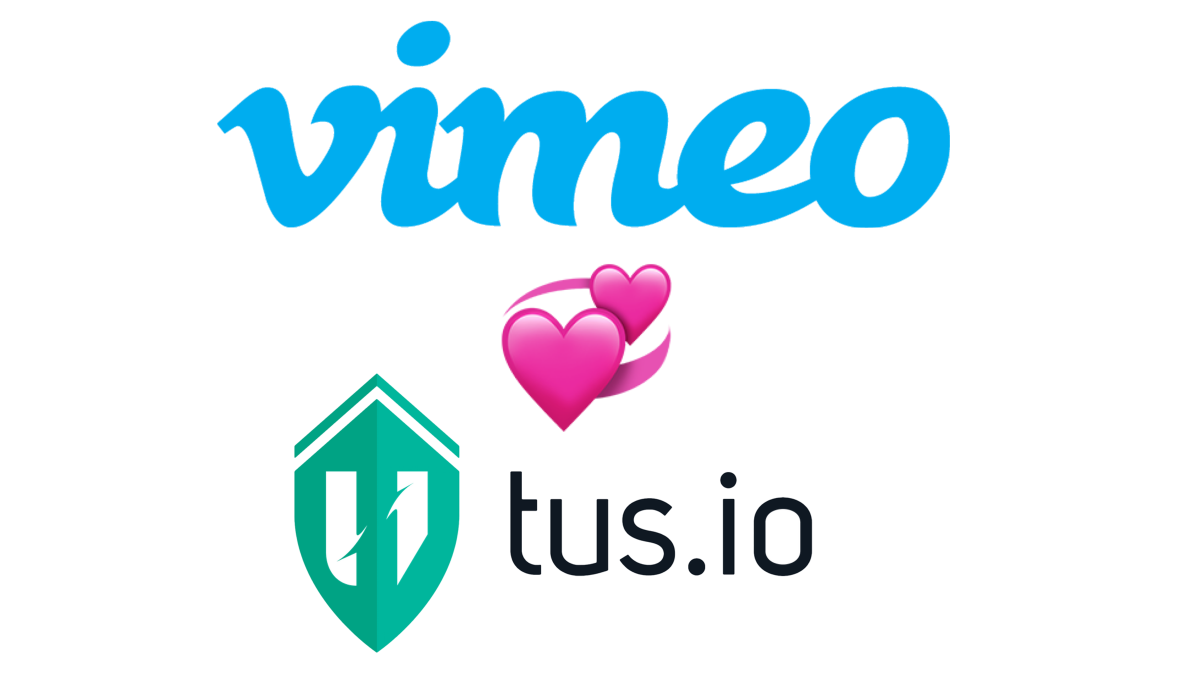 tus.io is now used by <a href="/Vimeo/">Vimeo</a> in production 🎉

To celebrate, we wrote an article about their involvement in the project: transloadit.com/casestudies/20…