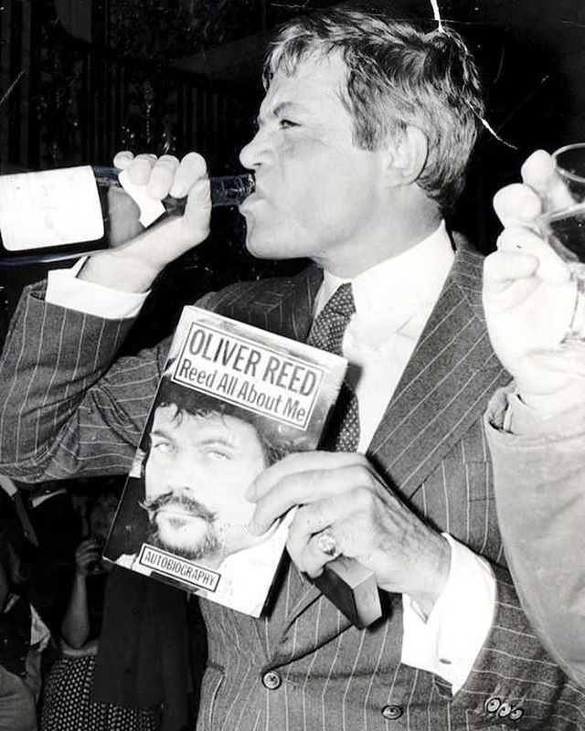 Happy birthday to Oliver Reed. Celebrate by drinking a bottle or ten of the good stuff.  