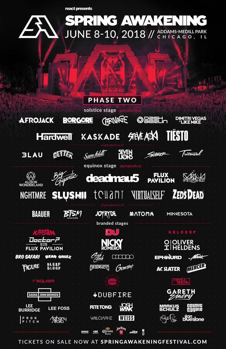 Spring Awakening’s monstrous phase two line-up is a who’s who of dance musicDV74 RGAETpbs