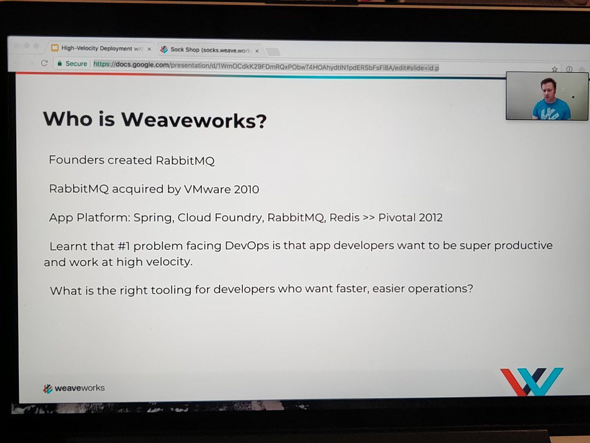 neiltosh's tweet photo. #GKE, #GitOps #Weaveworks #GCP. Tuesday evening viewing pleasure. #Gitopsgiveaway https://t.co/97flRgCT4u