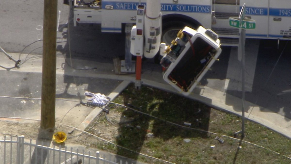 Worker taken to hospital after being shocked by power line in Miami bit.ly/2CijRSa?utm_so… https://t.co/8QI4vFCrPt