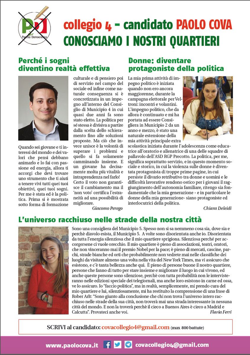 paolo_cova's tweet photo. Una buona politica sa parlare ai #giovani. Ma è altrettanto importante imparare ad ascoltare le loro #voci. Grazie a @JackPerego @Chiara_Deleidi e a Flavia Ferri #iocorro @Deputatipd @PdMilano https://t.co/Bw73q91MHn