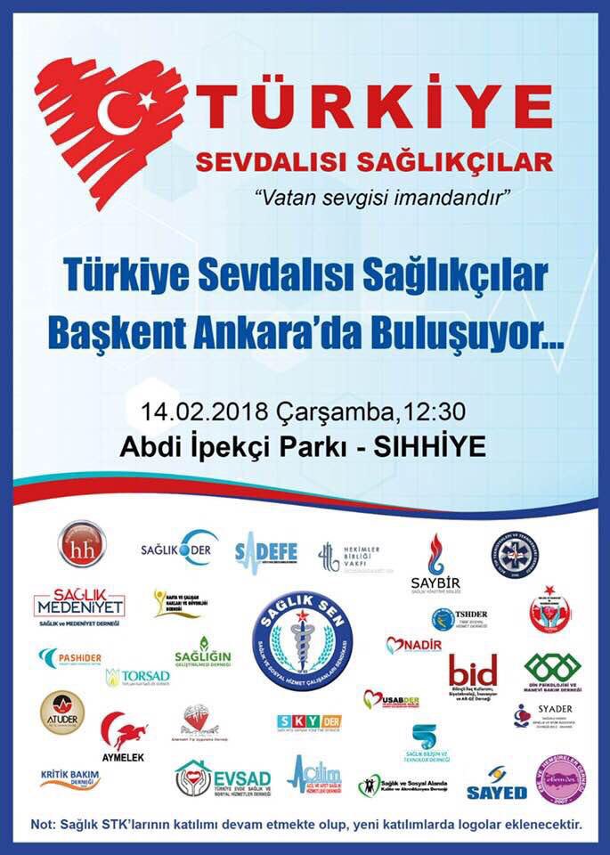 sayob2011's tweet photo. SAYÖB Ailesi olarak;
Birlik ve beraberliğe  ihtiyaç duyduğumuz bu günlerde sağlıkçılar olarak milletimizin ve askerlerimizin yanında olduğumuzu bildirir;
Tüm meslektaşlarımızı buluşmaya bekleriz... https://t.co/PEEiXpPJdD