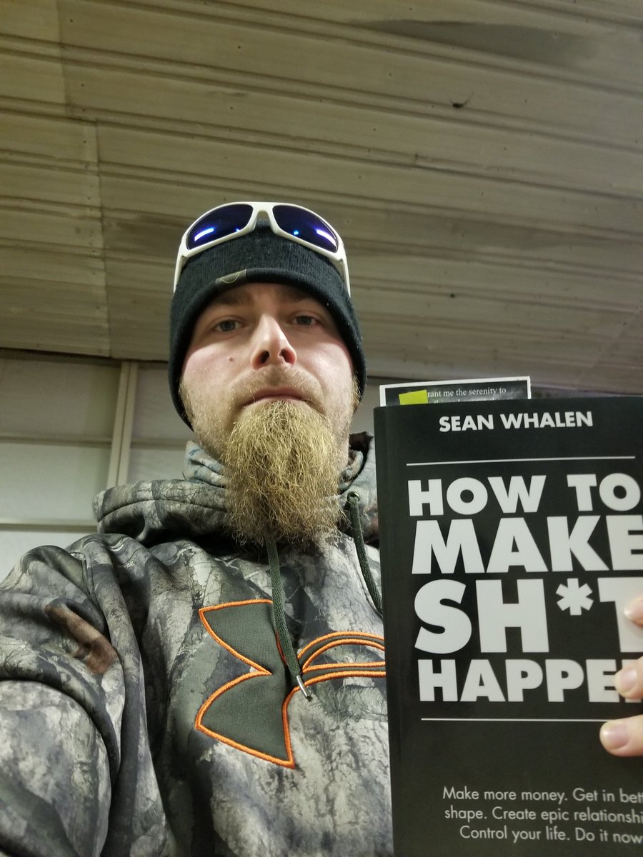 TimH815's tweet photo. @Sean_Whalen  I have no words, I purchased your book to support you. I had no idea this book arrived at my home when I needed it the most. This... Will change my life for the better. I will apply and use it every day. Thank you Sean for making this absolutely incredible book. https://t.co/NBPLJ7ha1Y