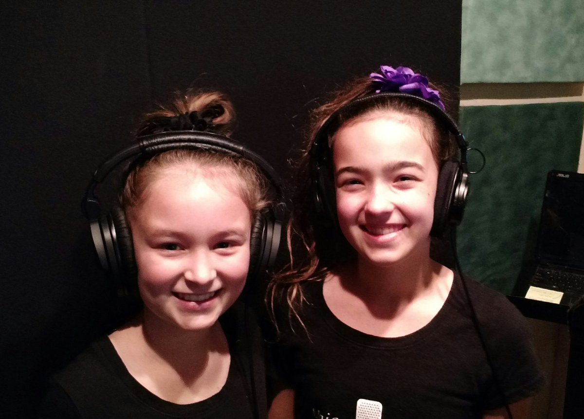 GlowGirlsVO's tweet photo. #GlowGirls we're in the #VO booth today for a special #Sisters booking! Can. Not. Wait to share this one! π€ #VOSisters #Toys https://t.co/x4MqO6j8I2