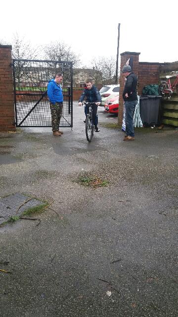 Another bike is good to go @ #runcornbikeclub #wellnorth #wellhalton <a href="/RVA__Group/">Runcorn Veterans A1</a> <a href="/WellHalton/">Well Halton</a>