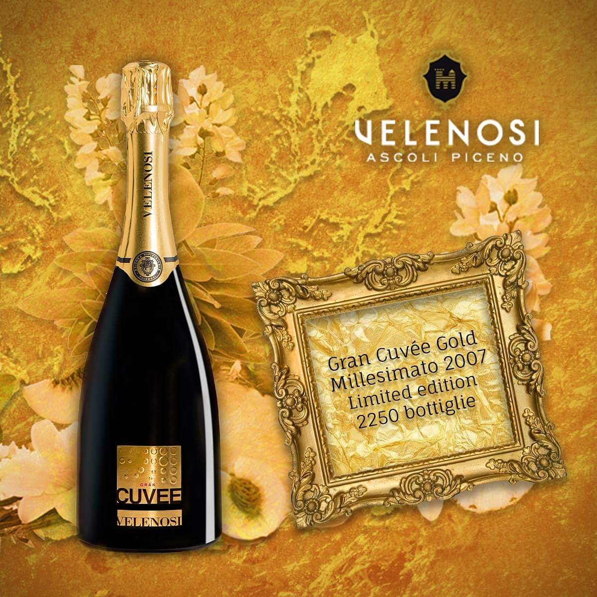 2.250 bottles, 10 years to become luxurious.
Gran Cuvée Gold Vintage 2007, the evolution of the gold.
<a href="/VelenosiVini/">Velenosi Vini</a> #metodoclassico #Gold #limitededition