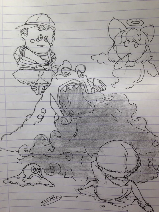 Master Belch without Fly Honey
#Earthbound #MOTHER2 