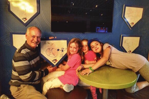 JaysCare's tweet photo. Jerry Howarth was the voice of summer for a generation and a dedicated supporter of our work and our community.

Congratulations on an incredible career! #ThankYouJerry https://t.co/MPUrdThglr