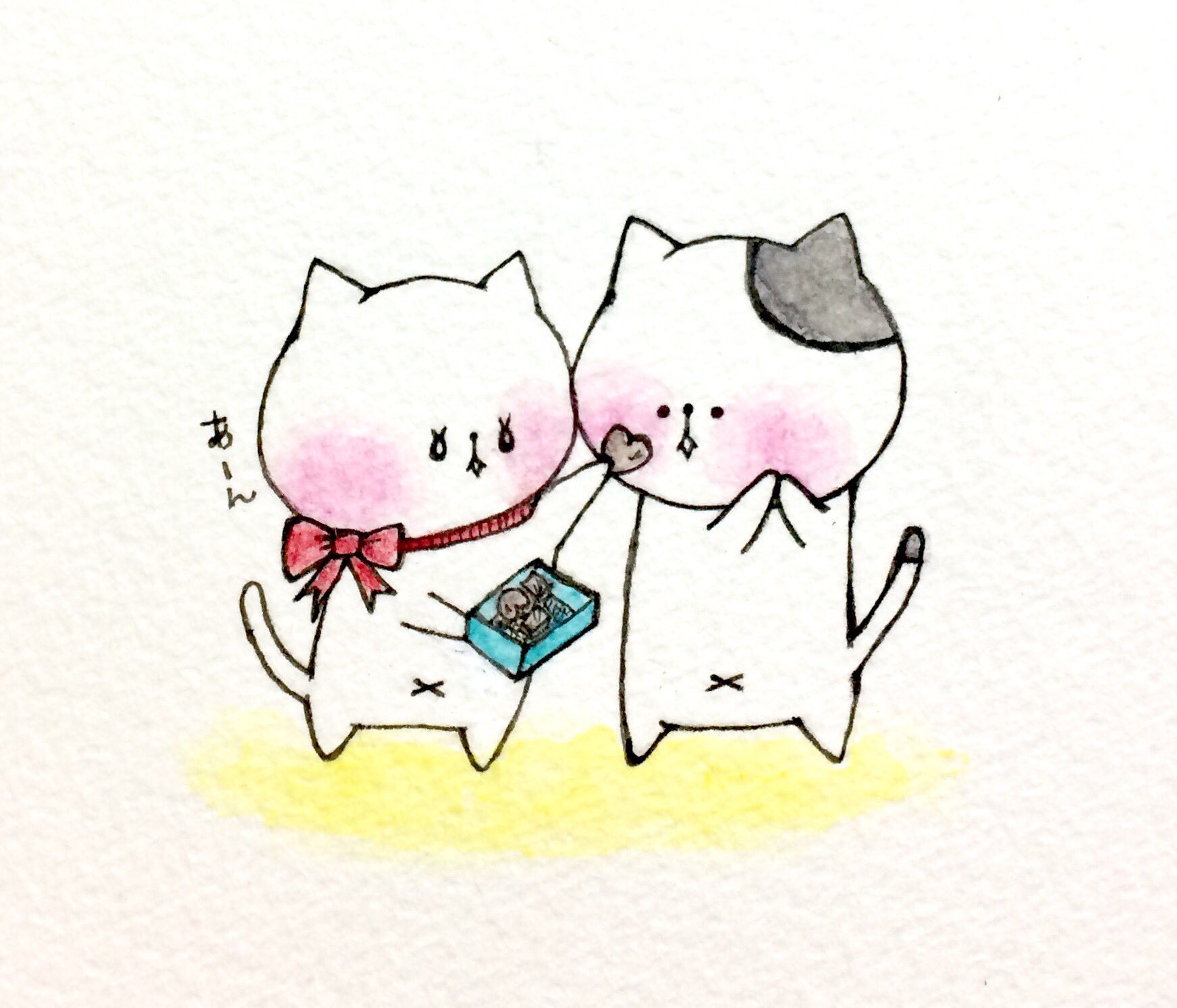 ট ইট র おこにゃん バレンタインデー バレンタイン 手作り チョコ 猫 ネコ ねこ イラスト 可愛い 手描き 癒し 絵描きさんと繋がりたい イラスト好きな人と繋がりたい Cats ট ইট র おこにゃん バレンタインデー バレンタイン 手作り チョコ 猫 ネコ ねこ イラスト 可愛い 手描き 癒し 絵描きさんと繋がりたい イラスト好きな人と繋がりたい Cats