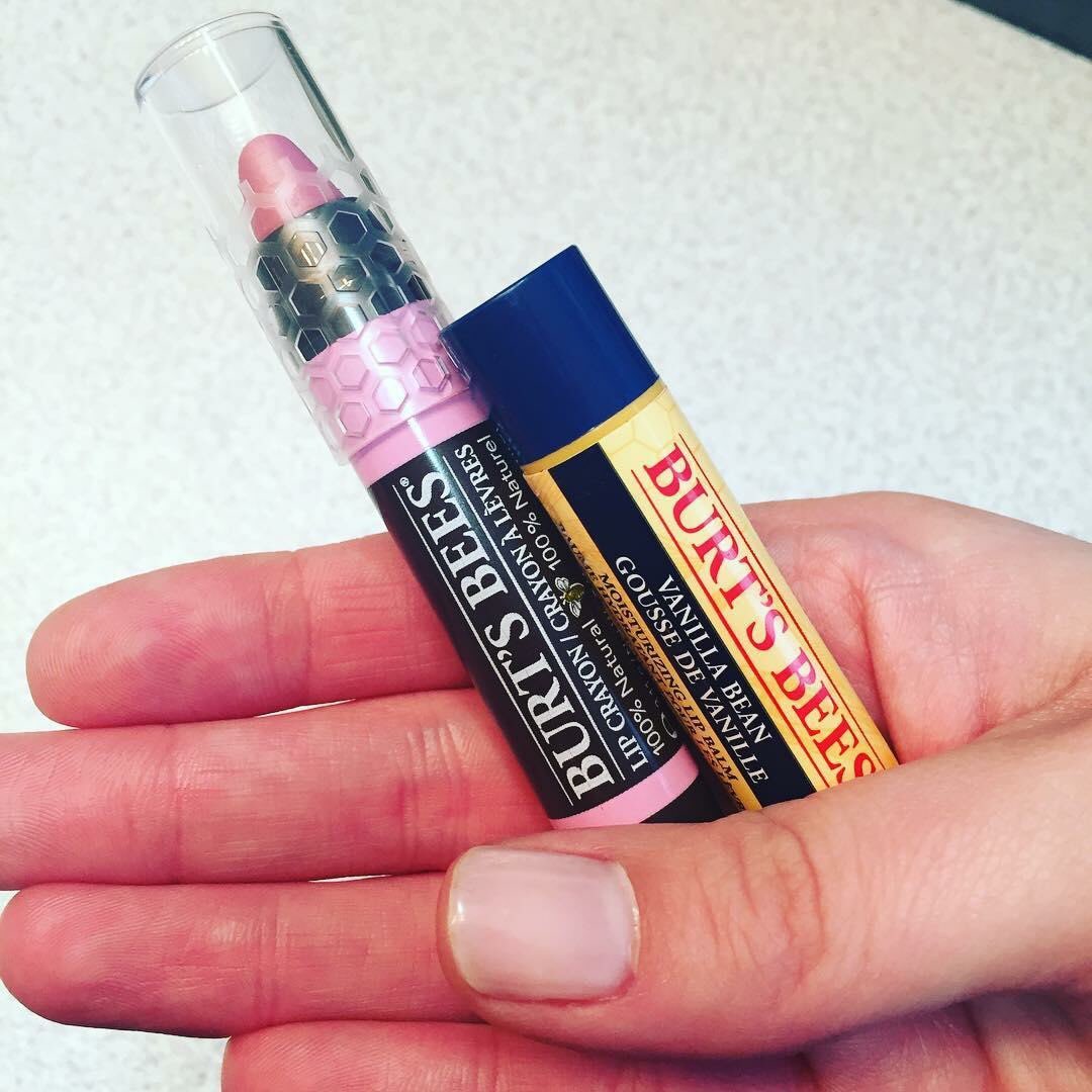 Which would you pick: our moisturizing Lip Crayon for a bit of color or our Vanilla Bean Balm for a touch of flavor? 💋 #valentinesday #myburtsbees | #Regram megdeco86: Trying to tame the cracked kisser this winter 🐝 💋 ❄ #Burtsbees #Liptherapy #Naturalmakeup #Organic #Beeswax
