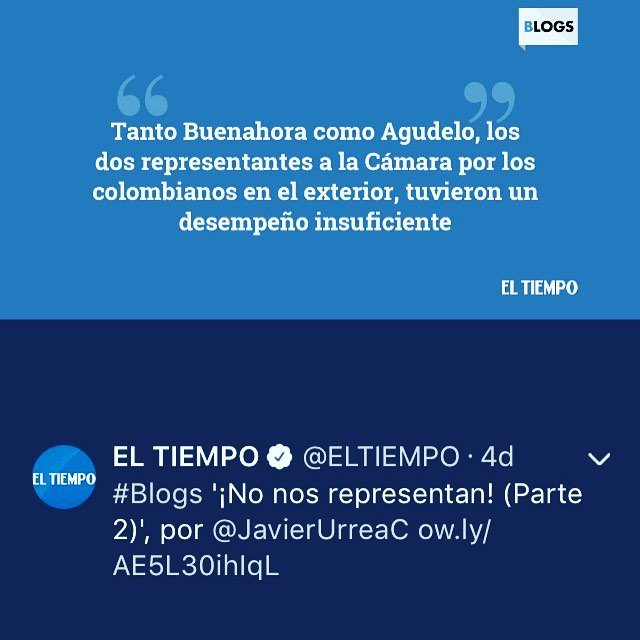 JavierUrreaC's tweet photo. Análisis cuantitativo vs Representación | Conozca aquí los proyectos de ley y de reforma que los representantes a la @CamaraColombia de los #ColombianosEnElExterior presentaron durante su periodo legislativo 2014-2018 | https://t.co/F253OG6g65 https://t.co/vn7XzNHHCF