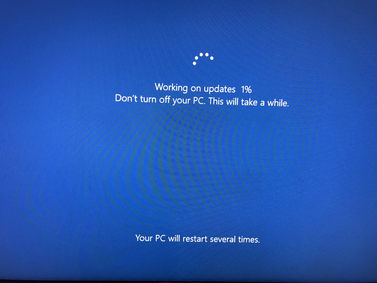RadWes's tweet photo. #windowsupdatevirus stikes again https://t.co/bAXrhKuT2U