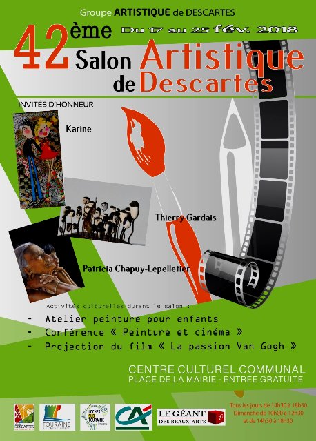 andregoupille's tweet photo. 42ème Salon Artistique de Descartes
#Descartes #Touraine #Salonartistique #PierreBallue #Art https://t.co/zD6Q8TGxMF