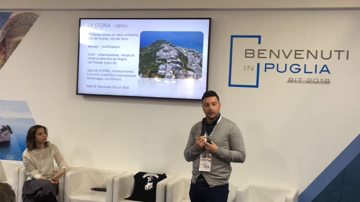 Salentodove's tweet image. Presentato in @bitmilano l’accordo tra @Salento_damare e @cittadicastro per la promozione congiunta del castello e museo archeologico! #bit2018 #castrolaperla