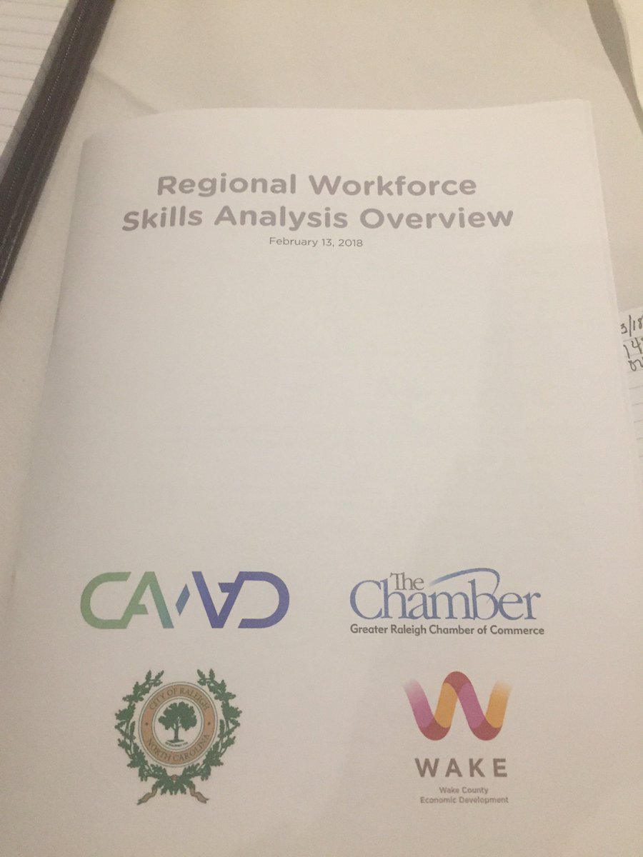 Report released on Triangle workforce shows 73 percent companies surveyed expect grow in next three years. <a href="/raleighchamber/">Greater Raleigh Chamber</a> <a href="/RaleighWake/">Wake County Econ Dev</a> cityofRaleigh <a href="/CapitalAreaWD/">Capital Area WD</a>