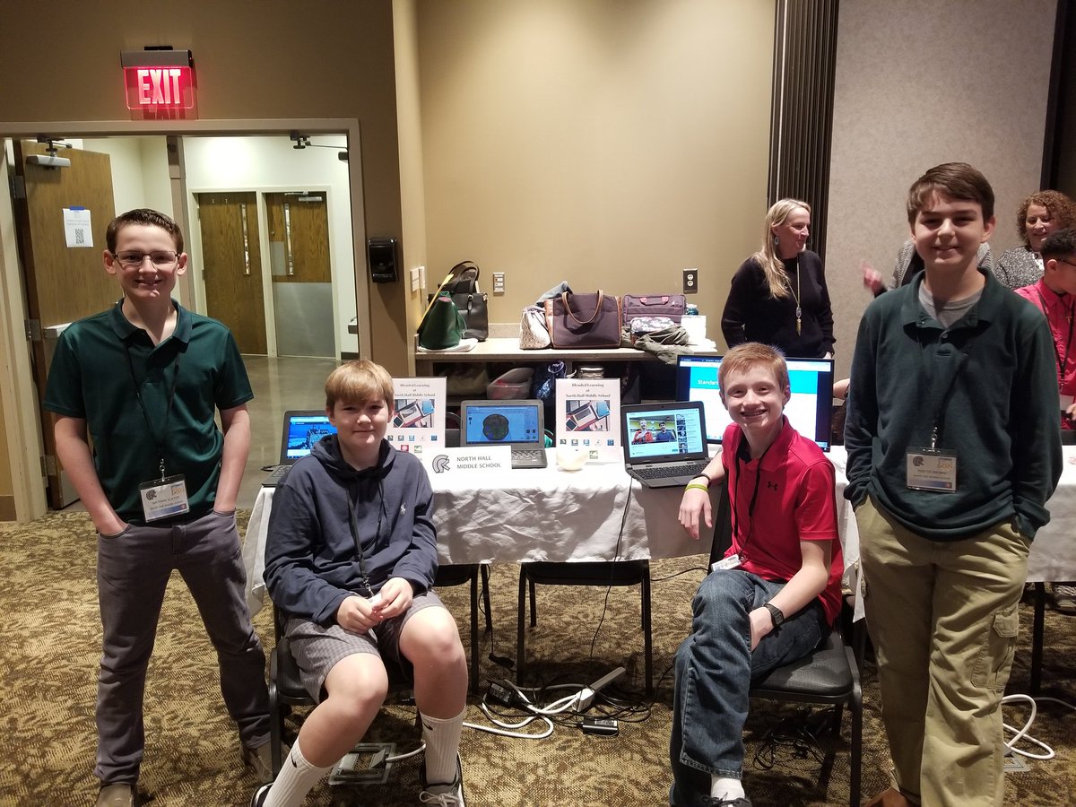 NHMSNash's tweet photo. We are so excited for our NHMS students presenting at the Hall County Blast Showcase! @northhallmiddle https://t.co/CQpuSQ0Xt3
