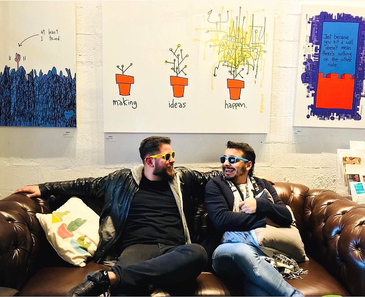 gapingvoid's tweet image. Nothing changes a business faster than an idea 💡 . So surround yourself with ideas that matter.
.
#repost from our friends @thelabmiami - Who look quite comfortable in their immersive space 😎 #gapingvoid #thelabmiami