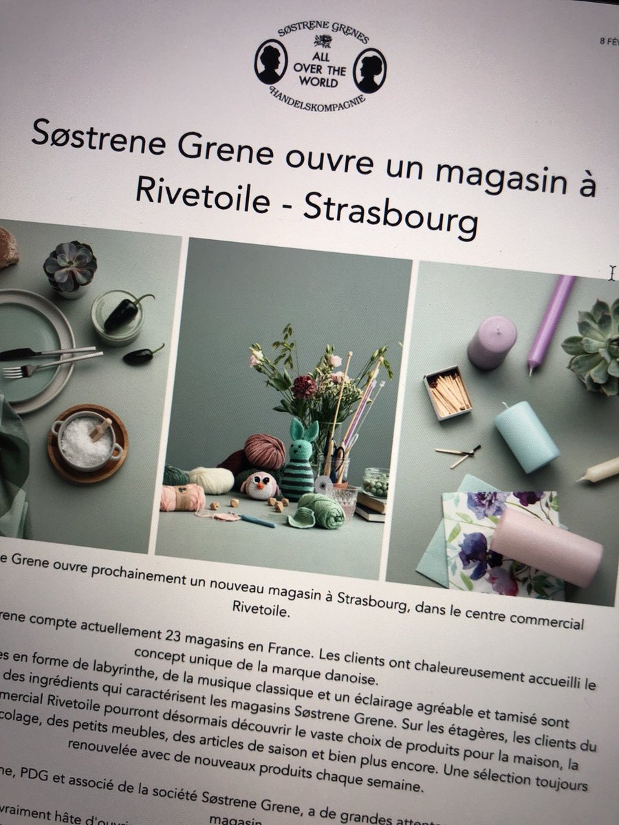 StrasTV's tweet photo. Officiel @sostrenegrene s’installe au centre @rivetoile #Strasbourg https://t.co/Iz1wwyGYRU