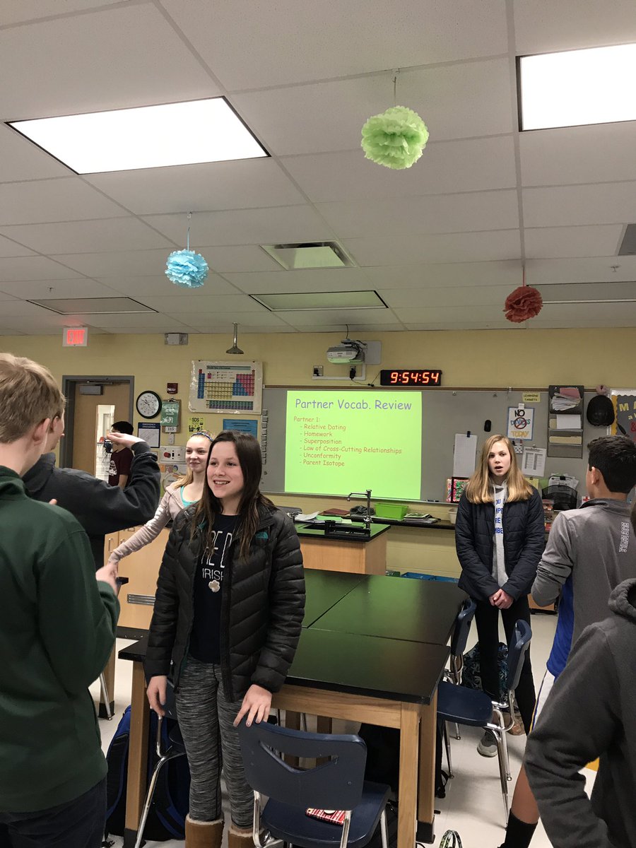 mjhshunt's tweet image. Reviewing with a partner game!  #geologictime