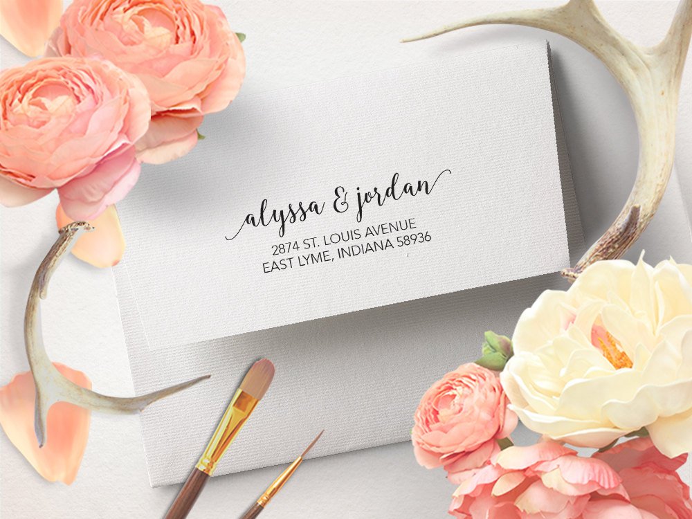 GulfRoadShop's tweet photo. ★★★★★ "Love this stamp!!! It is gorgeous and exactly what I was looking for!!!!! The automatic refilled stamp makes every single impression flawlessly. Would definitely recommend!" ashleyliz34 https://t.co/caDwmEdiht #etsy #weddings #calligraphystamp #weddingreturn https://t.co/TR7QcmJtaK