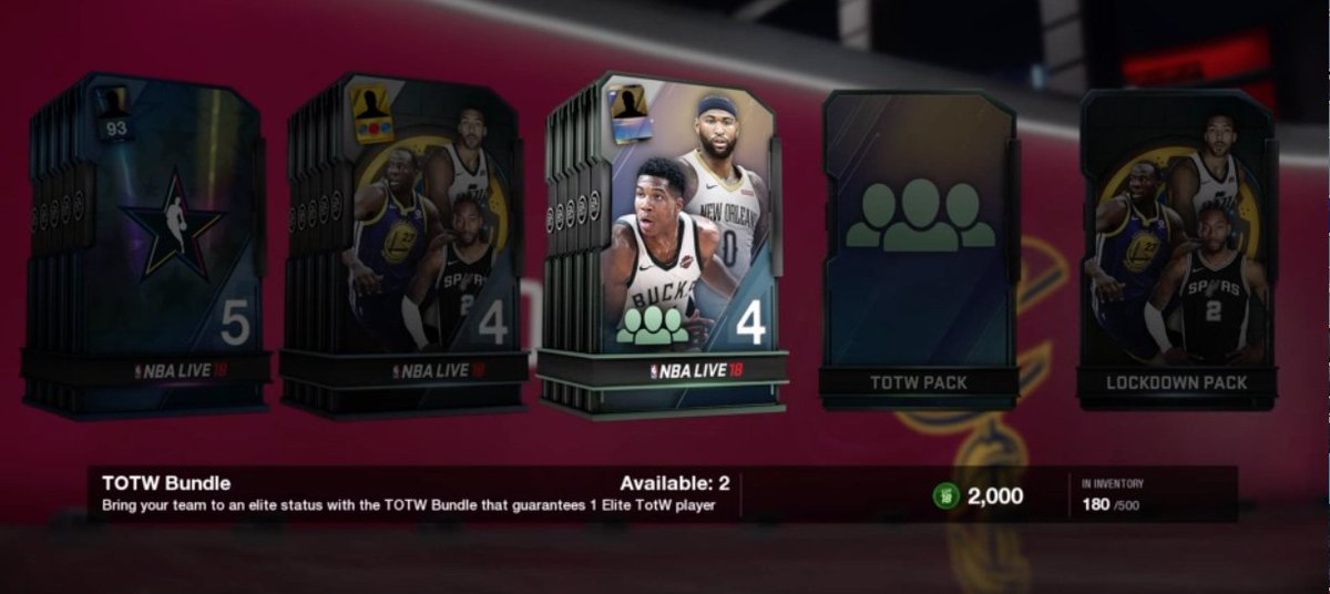 LUTNews's tweet photo. oday in LUT! #TeamoftheWeekSolo #TOTWPacks #AllStarPacks #LockDownPacks #GameUpDate #RosterUpdate https://t.co/i9ipBhjJm6