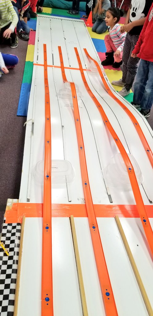 KyleHamstra's tweet photo. Look closely. Today, the independent variable is not the K'NEX car design for K-1. Instead, we're investigating and testing how we can use gravity and relative positioning to overcome obstacles. #ddestem #sciKP11 #sciKP12 #sci1P11 #sci1P13 #TheGreat5thGrRace https://t.co/gSWM78zmIS