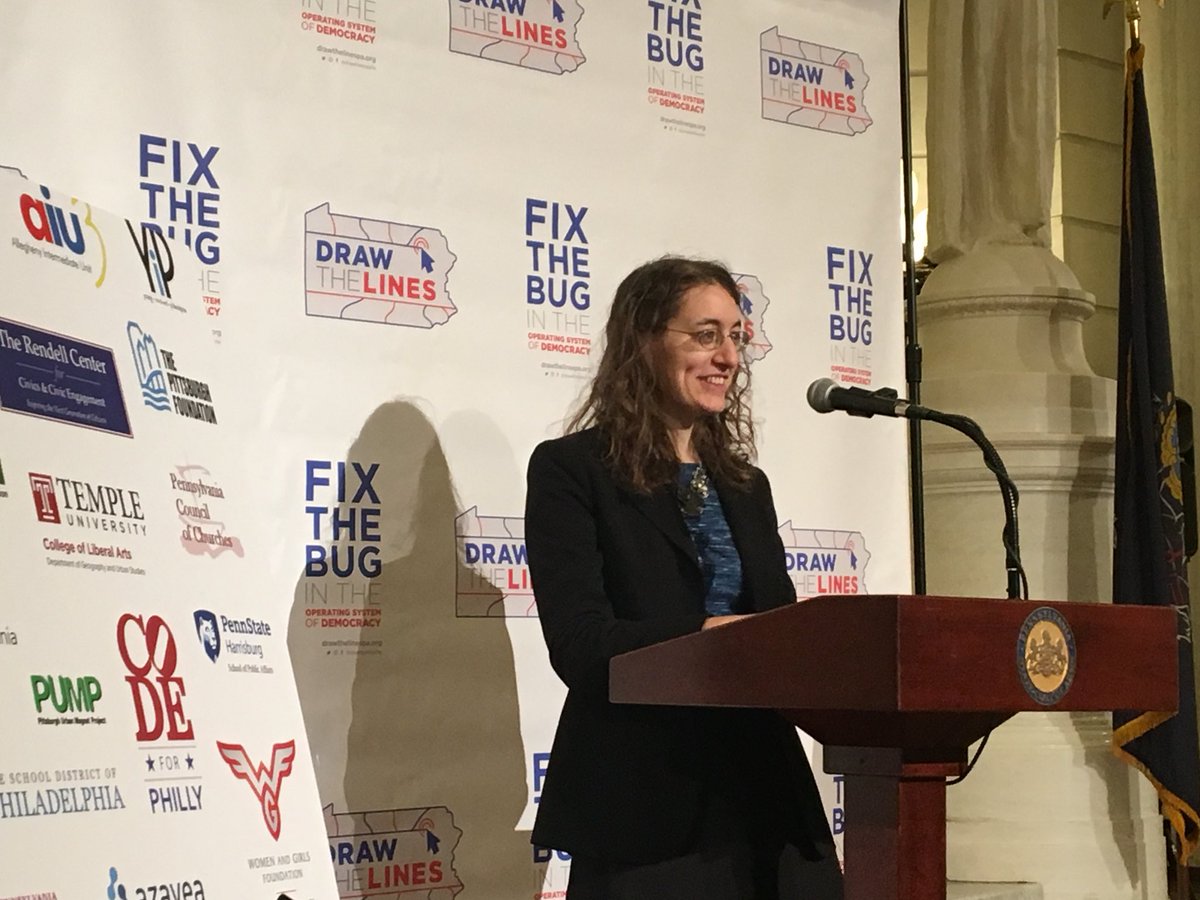 DrawTheLinesPA's tweet photo. DIY democracy hero Amanda Holt ... “people participating in government makes for better government” https://t.co/xy8BIjyyDn