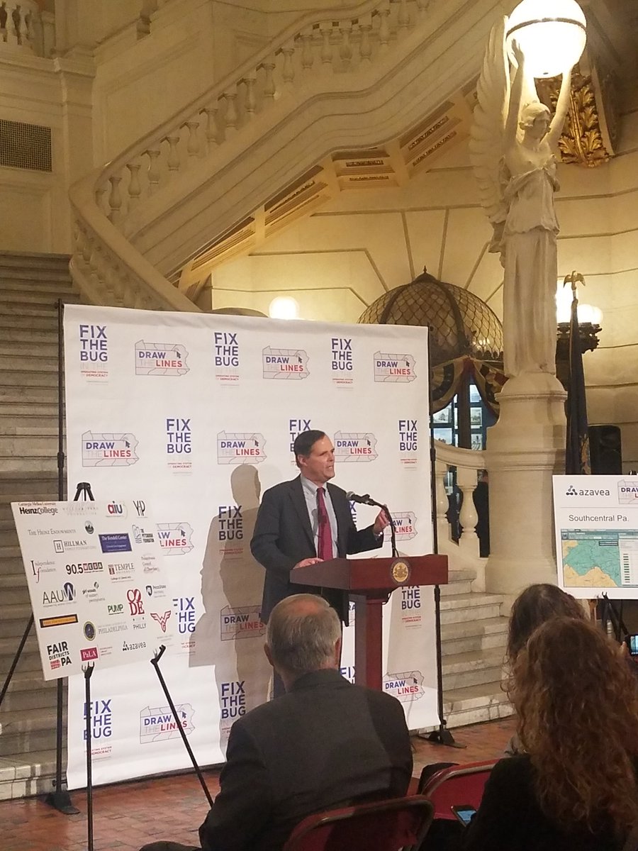 LWVPA's tweet photo. Excited to join @Committeeof70 for the launch of the #DrawtheLines project! https://t.co/CpnP0eBsQW